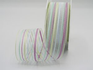 Nastro organza righe